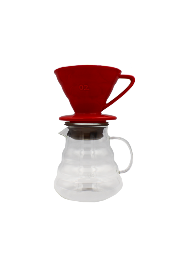Dripper V60 02 Ceramica + server 700 ml